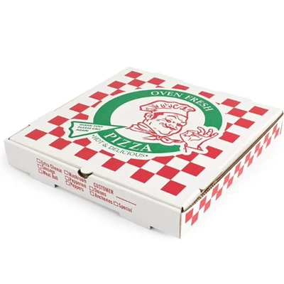 Ekologik toza moslashtirilgan pizza qutisi