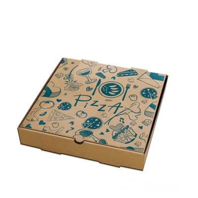 Maxsus logotipli pizza qadoqlash qog'oz qutisi