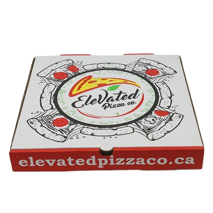 Ekologik toza moslashtirilgan pizza qutisi